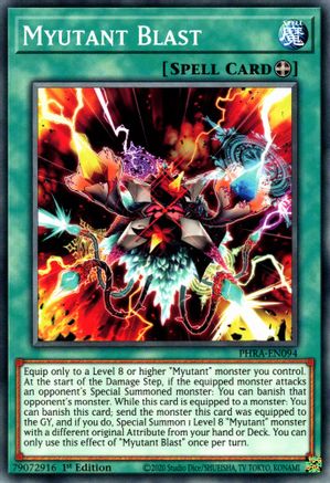 Myutant Blast (Common) (PHRA-EN094) - Phantom Rage 1st Edition