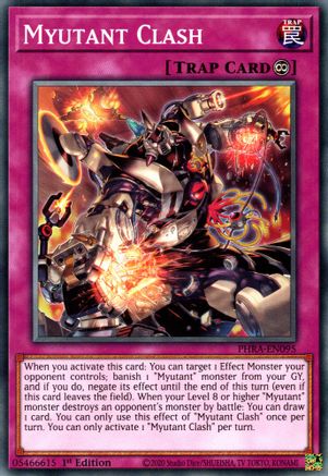 Myutant Clash (Common) (PHRA-EN095) - Phantom Rage 1st Edition