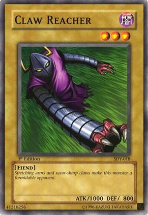 Claw Reacher (Common) (SDY-018) - Starter Deck: Yugi 1st Edition