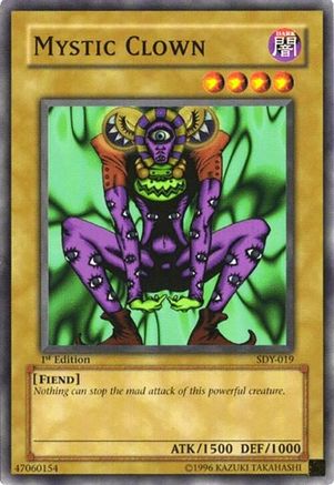 Mystic Clown (Common) (SDY-019) - Starter Deck: Yugi 1st Edition