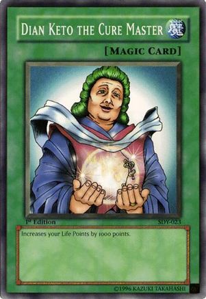 Dian Keto the Cure Master (Common) (SDY-023) - Starter Deck: Yugi 1st Edition