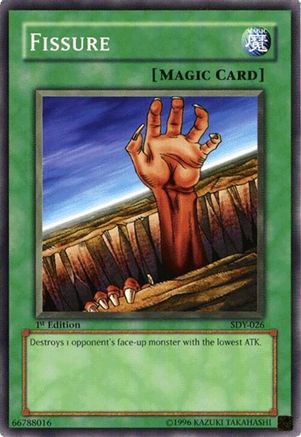 Fissure (Common) (SDY-026) - Starter Deck: Yugi Unlimited