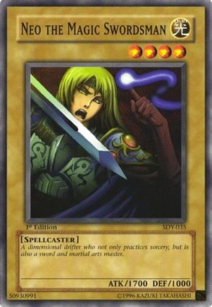 Neo the Magic Swordsman (Common) (SDY-035) - Starter Deck: Yugi 1st Edition