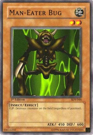 Man-Eater Bug (Common) (SDY-046) - Starter Deck: Yugi Unlimited