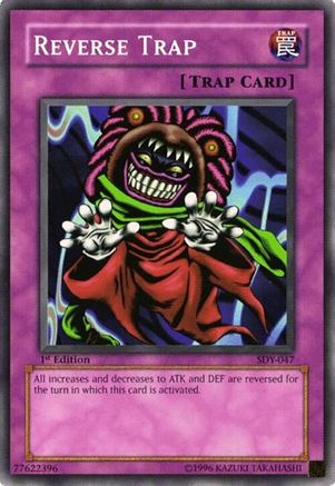 Reverse Trap (Common) (SDY-047) - Starter Deck: Yugi Unlimited