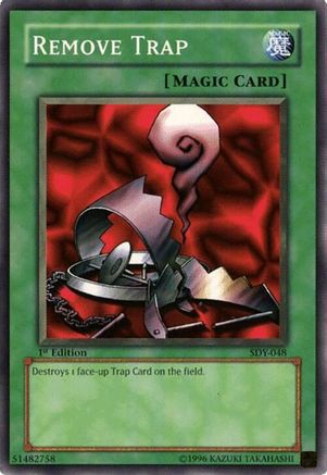 Remove Trap (Common) (SDY-048) - Starter Deck: Yugi Unlimited