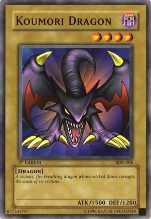 Koumori Dragon (Common) (SDK-006) - Starter Deck: Kaiba Unlimited