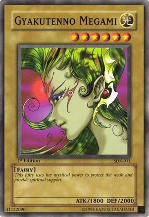 Gyakutenno Megami (Common) (SDK-011) - Starter Deck: Kaiba Unlimited