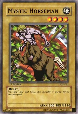 Mystic Horseman (Common) (SDK-012) - Starter Deck: Kaiba Unlimited