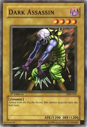 Dark Assassin (Common) (SDK-015) - Starter Deck: Kaiba Unlimited