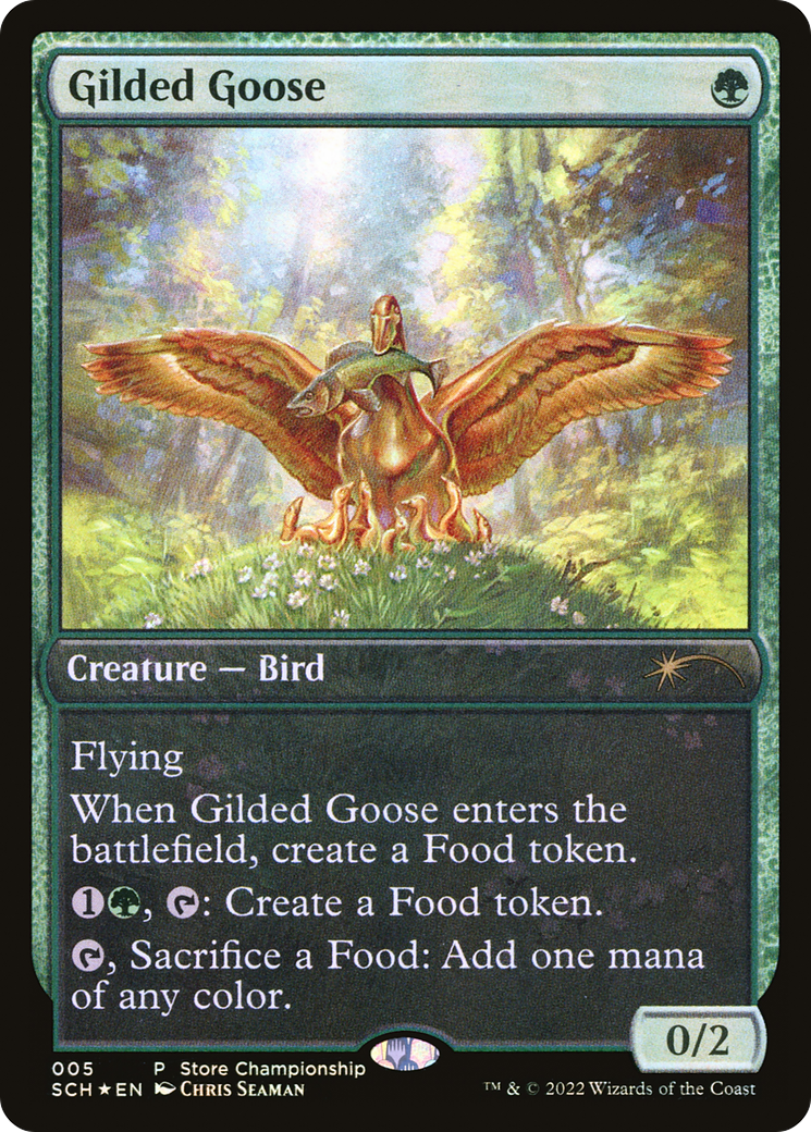 Gilded Goose (GAME-005) [Store Championships] Foil