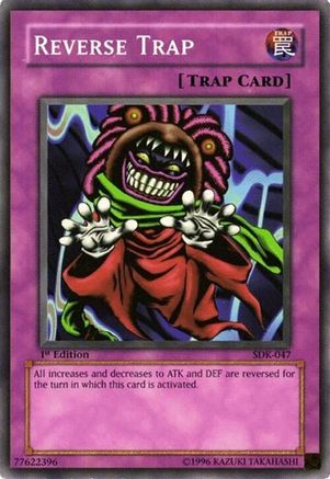 Reverse Trap (Common) (SDK-047) - Starter Deck: Kaiba Unlimited