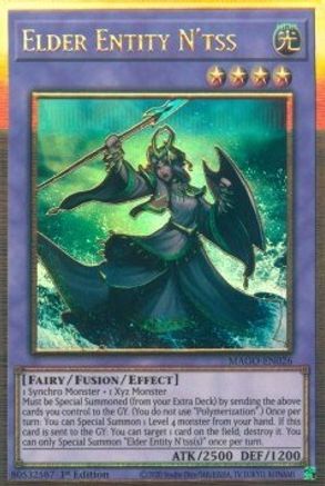 Elder Entity N'tss (Premium Gold Rare) (MAGO-EN026) - Maximum Gold 1st Edition