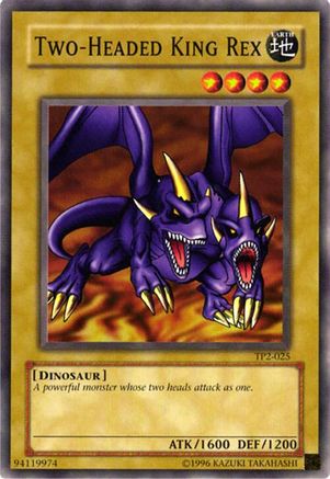 Two-Headed King Rex (Common) (TP2-025) - Tournament Pack 2 Unlimited