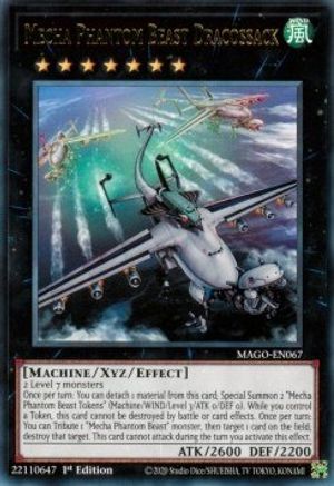 Mecha Phantom Beast Dracossack (Rare) (MAGO-EN067) - Maximum Gold 1st Edition