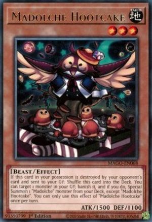 Madolche Hootcake (Rare) (MAGO-EN068) - Maximum Gold 1st Edition