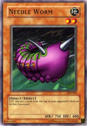 Needle Worm (Ultra Rare) (TP3-001) - Tournament Pack 3 Unlimited