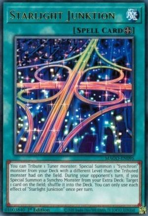 Starlight Junktion (Rare) (MAGO-EN095) - Maximum Gold 1st Edition