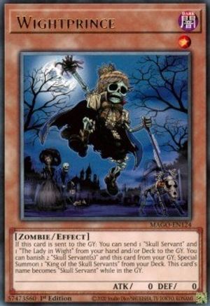 Wightprince (Rare) (MAGO-EN124) - Maximum Gold 1st Edition
