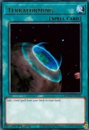 Terraforming (Rare) (MAGO-EN141) - Maximum Gold 1st Edition
