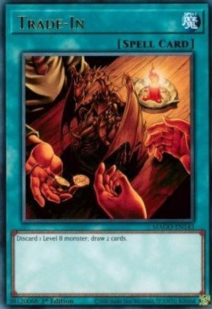 Trade-In (Rare) (MAGO-EN143) - Maximum Gold 1st Edition