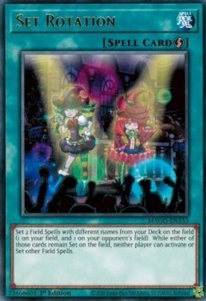 Set Rotation (Rare) (MAGO-EN153) - Maximum Gold 1st Edition