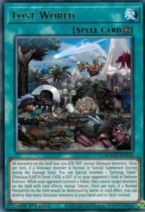 Lost World (Rare) (MAGO-EN154) - Maximum Gold 1st Edition