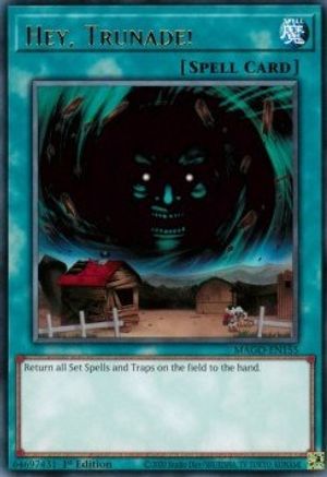 Hey, Trunade! (Rare) (MAGO-EN155) - Maximum Gold 1st Edition