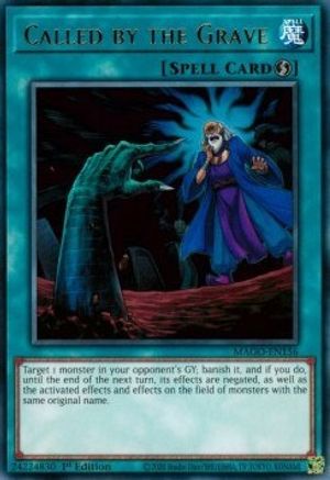 Called by the Grave (Rare) (MAGO-EN156) - Maximum Gold 1st Edition