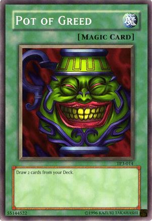 Pot of Greed (Common) (TP3-014) - Tournament Pack 3 Unlimited