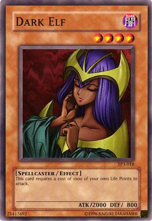 Dark Elf (Common) (TP3-018) - Tournament Pack 3 Unlimited