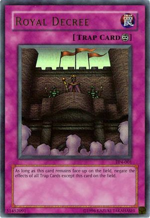 Royal Decree (Ultra Rare) (TP4-001) - Tournament Pack 4 Unlimited