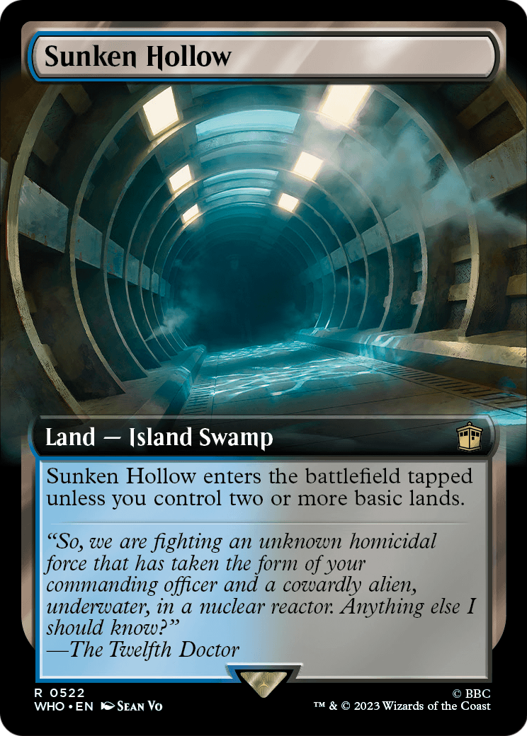 Sunken Hollow (Extended Art) (WHO-522) [Doctor Who] Foil
