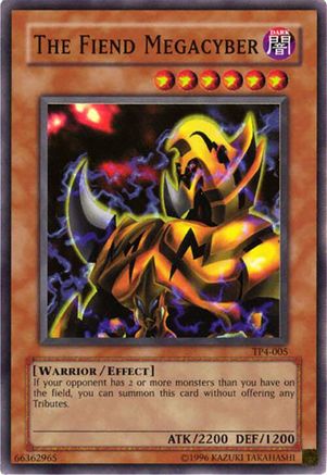 The Fiend Megacyber (Super Rare) (TP4-005) - Tournament Pack 4 Unlimited