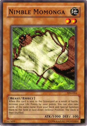 Nimble Momonga (Common) (TP4-014) - Tournament Pack 4 Unlimited