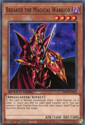 Breaker the Magical Warrior (Common) (SBCB-EN008) - Speed Duel: Battle City Box 1st Edition