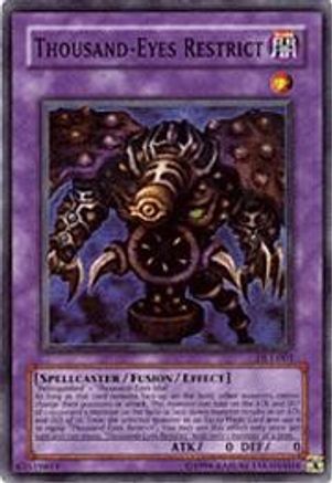 Thousand-Eyes Restrict (Super Rare) (DL1-001) - Duelist League Promo Limited