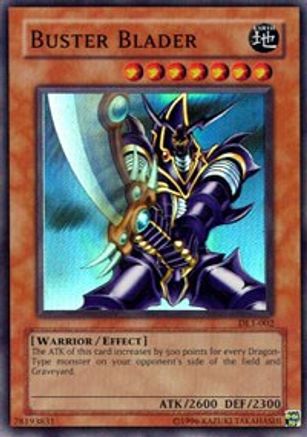 Buster Blader (Super Rare) (DL1-002) - Duelist League Promo Limited