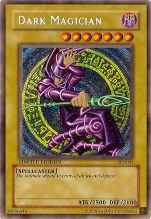 Dark Magician (Secret Rare) (BPT-001) - 2002 Collectors Tin Limited
