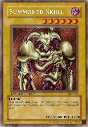 Summoned Skull (Secret Rare) (BPT-002) - 2002 Collectors Tin Limited