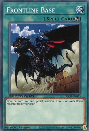 Frontline Base (Common) (SBCB-EN075) - Speed Duel: Battle City Box 1st Edition