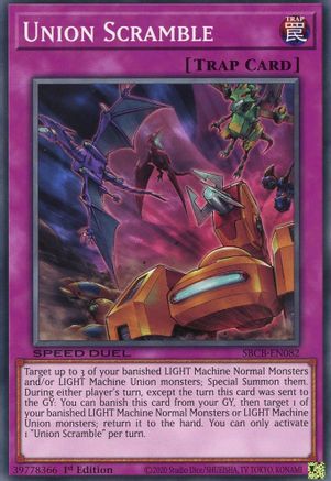 Union Scramble (Common) (SBCB-EN082) - Speed Duel: Battle City Box 1st Edition