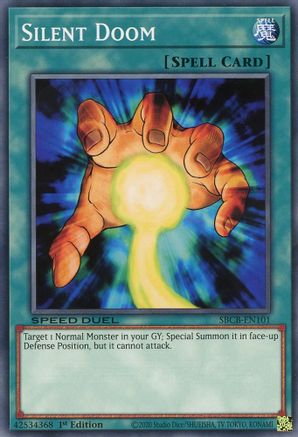 Silent Doom (Common) (SBCB-EN101) - Speed Duel: Battle City Box 1st Edition