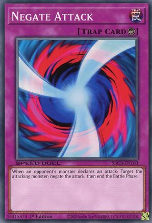 Negate Attack (Common) (SBCB-EN103) - Speed Duel: Battle City Box 1st Edition