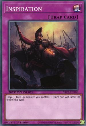 Inspiration (Common) (SBCB-EN106) - Speed Duel: Battle City Box 1st Edition