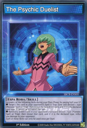 The Psychic Duelist (Common) (SBCB-ENS05) - Speed Duel: Battle City Box 1st Edition
