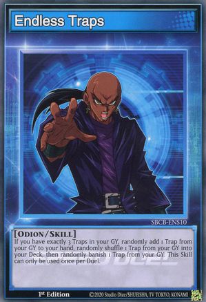 Endless Traps (Common) (SBCB-ENS10) - Speed Duel: Battle City Box 1st Edition