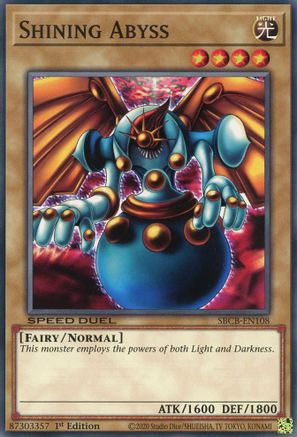Shining Abyss (Common) (SBCB-EN108) - Speed Duel: Battle City Box 1st Edition