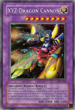 XYZ-Dragon Cannon (Secret Rare) (BPT-010) - 2003 Collectors Tin Limited
