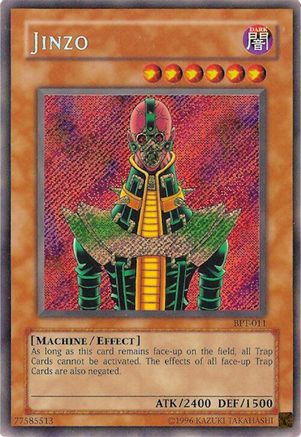 Jinzo (Secret Rare) (BPT-011) - 2003 Collectors Tin Limited